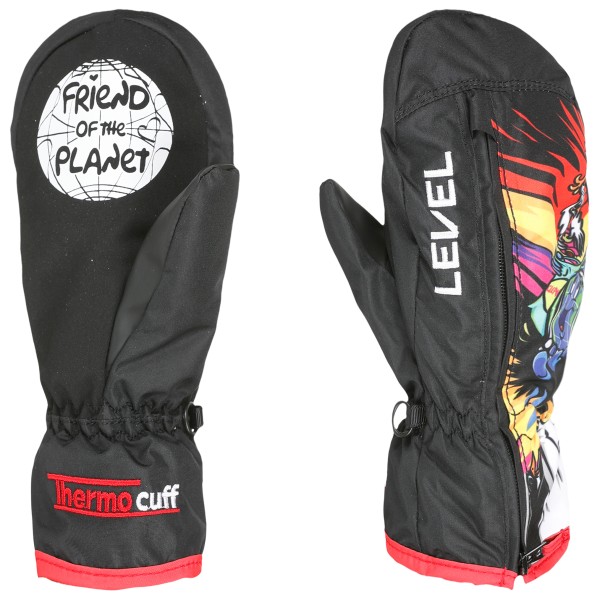 LEVEL - Kid's Dudy Mitt - Handschuhe Gr I - 2-3 years grau;rosa