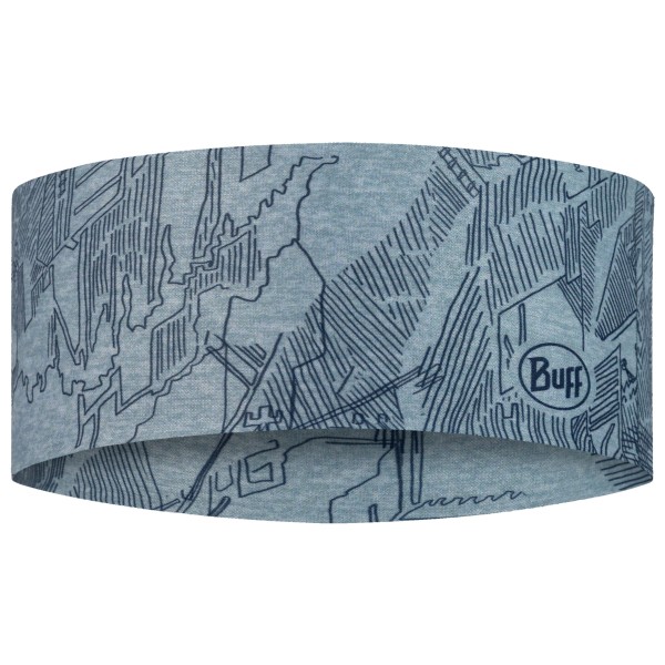 Buff - Coolnet UV Wide Headband - Stirnband Gr One Size grau