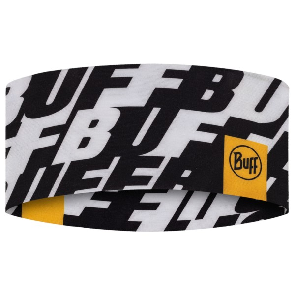 Buff - Coolnet UV Wide Headband - Stirnband Gr One Size schwarz/grau