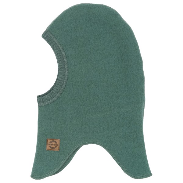 Mikk-Line - Kid's Wool Fullface - Cap Gr 37-40 cm oliv/türkis