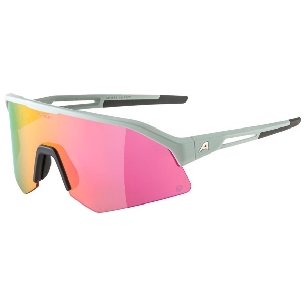 Alpina - Sonic HR Q Mirror Cat. 2 - Velobrille rosa