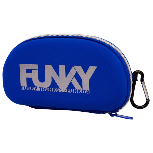 Funky Trunks - Accessories Case Closed Goggle Case - Brillentasche blau