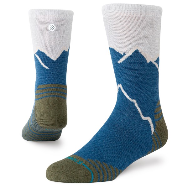 Stance - Peaking Hike Crew - Wandersocken Gr 38-42;43-47 blau;bunt