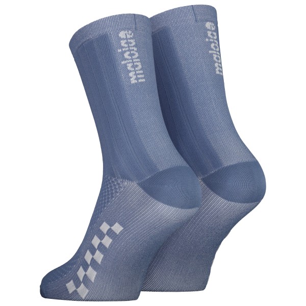 Maloja - PushbikersM. Aerosocks - Velosocken Gr 39-42 blau/grau