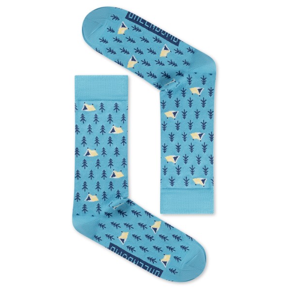 GreenBomb - Wood Tent Socks - Multifunktionssocken Gr 37-40 blau