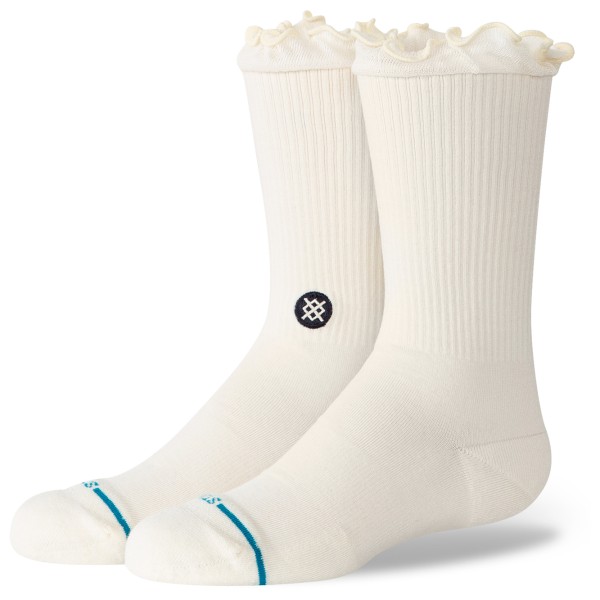 Stance - Kid's Ruffle Icon Crew - Multifunktionssocken Gr 35-37 weiß/beige