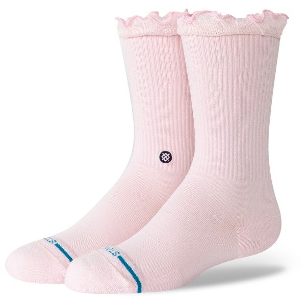 Stance - Kid's Ruffle Icon Crew - Multifunktionssocken Gr 29-34;35-37 weiß/beige