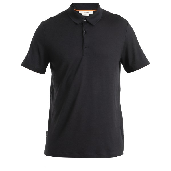 Icebreaker - Merino 150 Tech Lite III S/S Polo - Merinoshirt Gr M schwarz