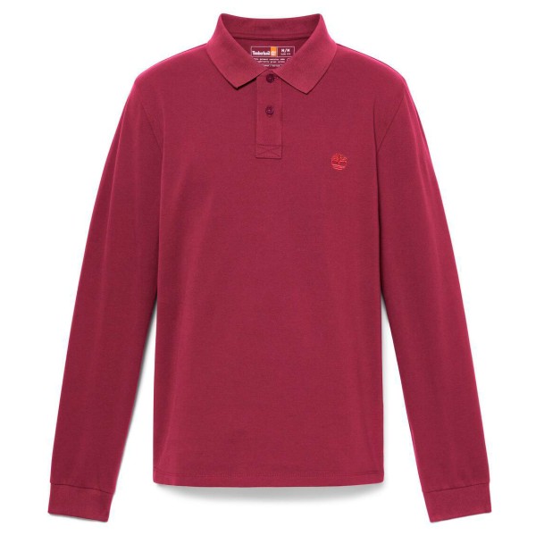 Timberland - Millers River L/S Millers River Pique Polo - Polo-Shirt Gr 3XL;M;XL;XXL braun;rot;schwarz