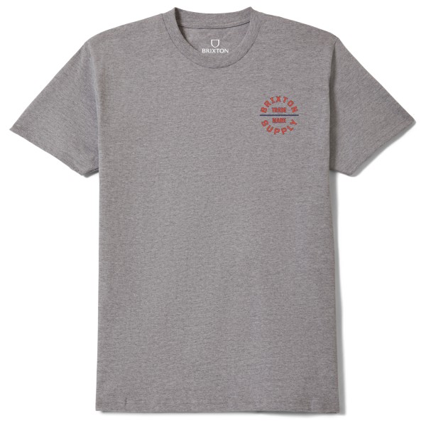 Brixton - Oath V S/S Standard - T-Shirt Gr L;M;S;XL;XXL grau