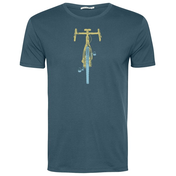 GreenBomb - Bike Front Stamp Guide T-Shirt - T-Shirt Gr L;M;XL;XXL blau