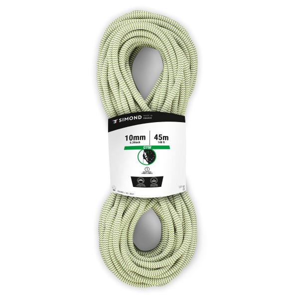 SIMOND - Rope Klimb Gym 10.0 mm - Indoorseil Gr 45 m grün