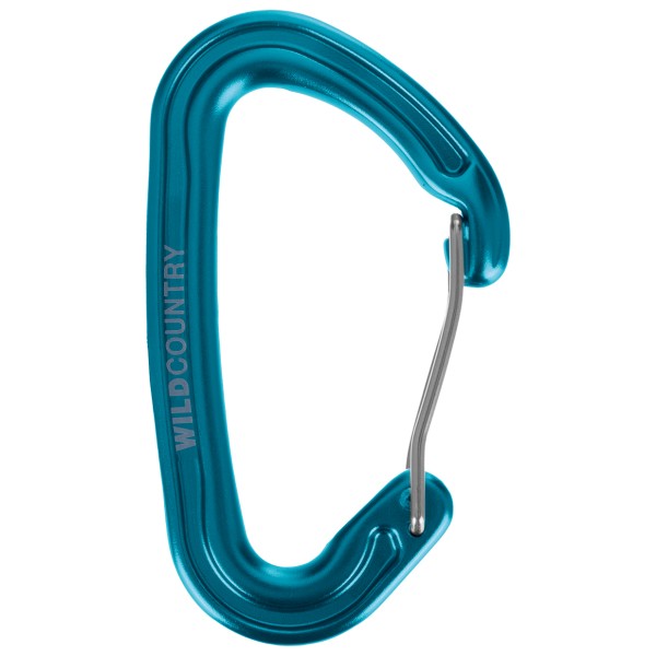 Wild Country - Astro - Schnappkarabiner Gr Single blau/türkis