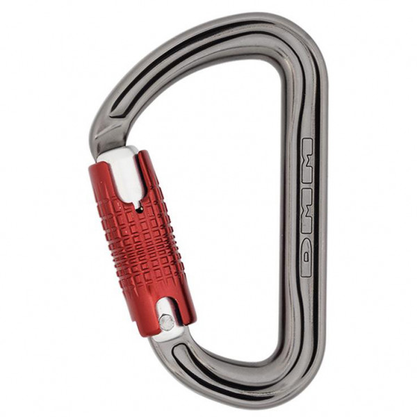 DMM - Shadow - Verschlusskarabiner Gr Kwicklock grau/rot