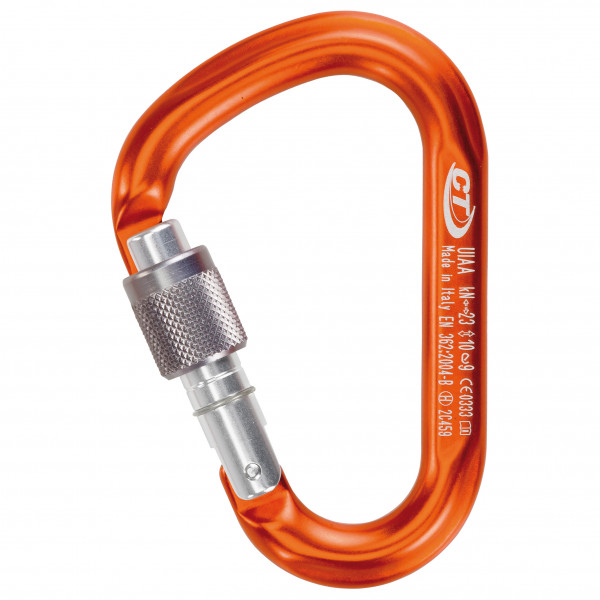 Climbing Technology - Snappy SG - HMS-Karabiner rot