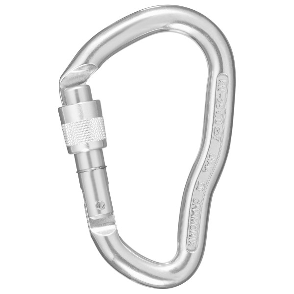 SIMOND - Carabiner Goliath Screw - HMS-Karabiner grau