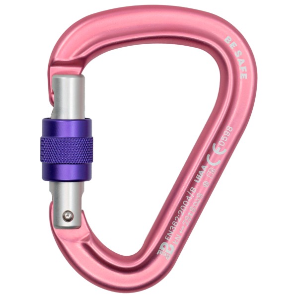Beal - Be Safe Screw - HMS-Karabiner rosa