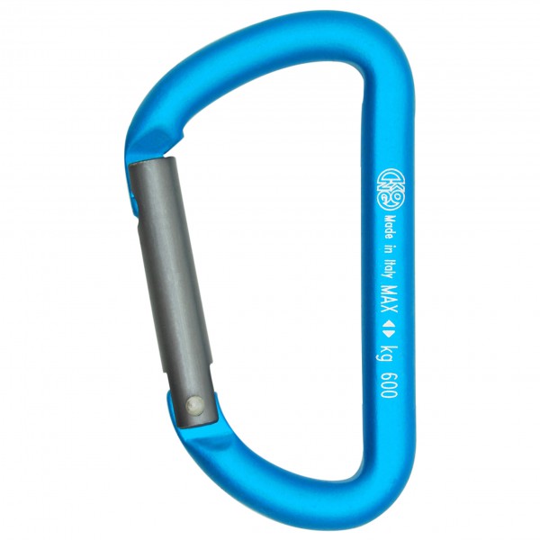 Kong - Mini D - Materialkarabiner blau;grau;grün;rot;schwarz