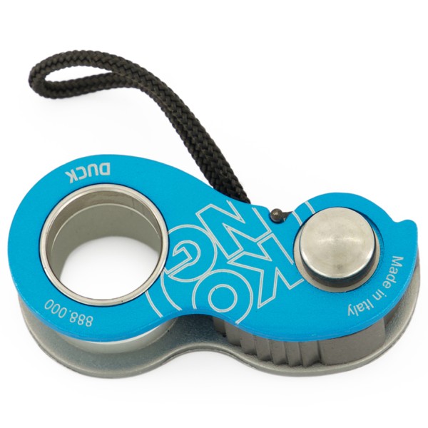 Kong - Duck - Steigklemme schwarz/ cyan