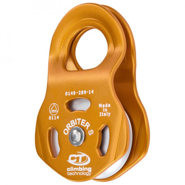 Climbing Technology - Orbiter S - Seilrolle orange