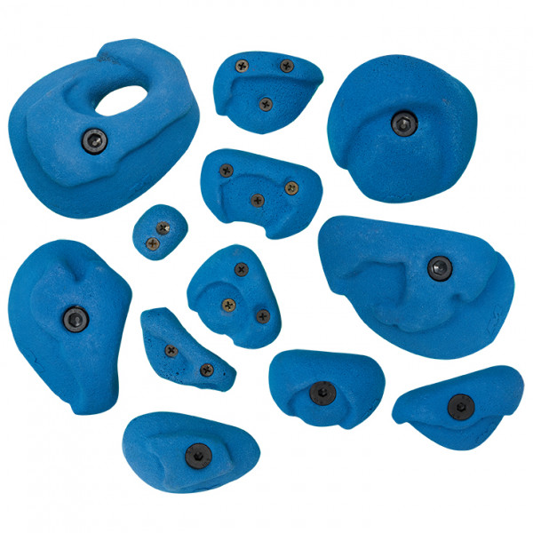 Metolius - Bouldering Set Blue Ribbon - Klettergriffe Gr 12 Holds blau