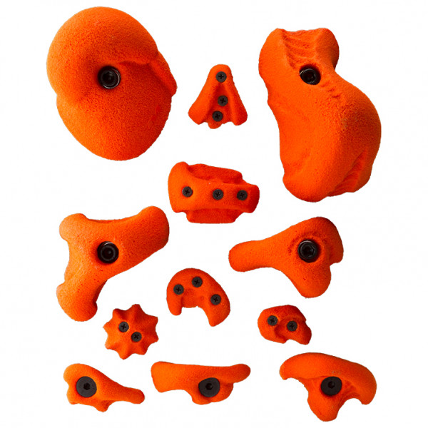 Metolius - Bouldering Set Naturals - Klettergriffe Gr 12 Holds rot