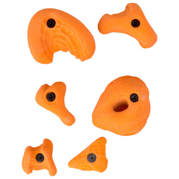 Metolius - Super 7 Set Naturals - Klettergriffe Gr 7 Holds orange