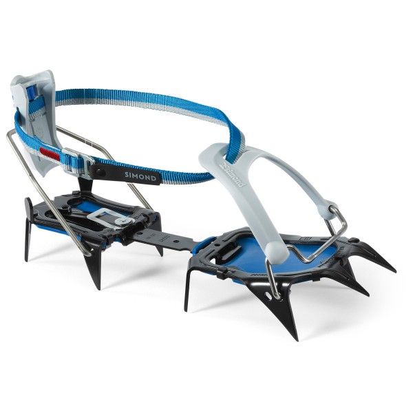SIMOND - Crampon Caiman Semi-Auto - Steigeisen Gr One Size blau