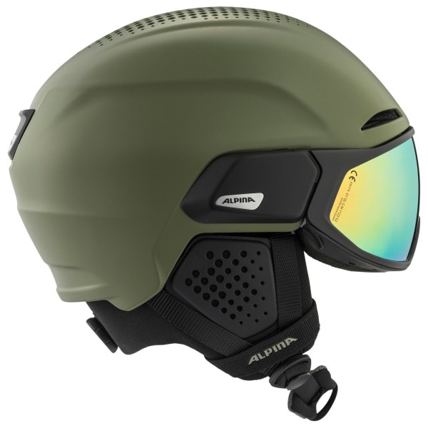 Alpina - Alto Q-Lite - Skihelm Gr 51-55 cm oliv