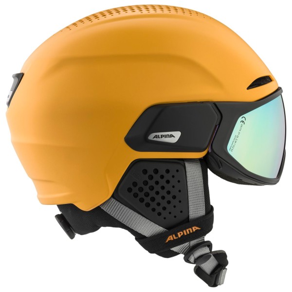 Alpina - Alto Q-Lite - Skihelm Gr 51-55 cm grau;oliv