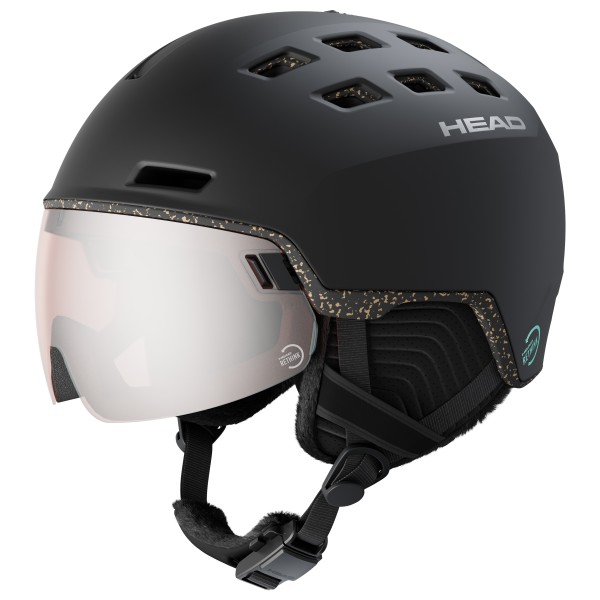 Head - Radar Rethink S2 (VLT 20%) - Skihelm Gr 52-55 cm - XS/S schwarz/grau