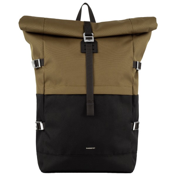 Sandqvist - Icon Rolltop Backpack 26 - Daypack blau;grau;grau/oliv;schwarz/braun;weiß