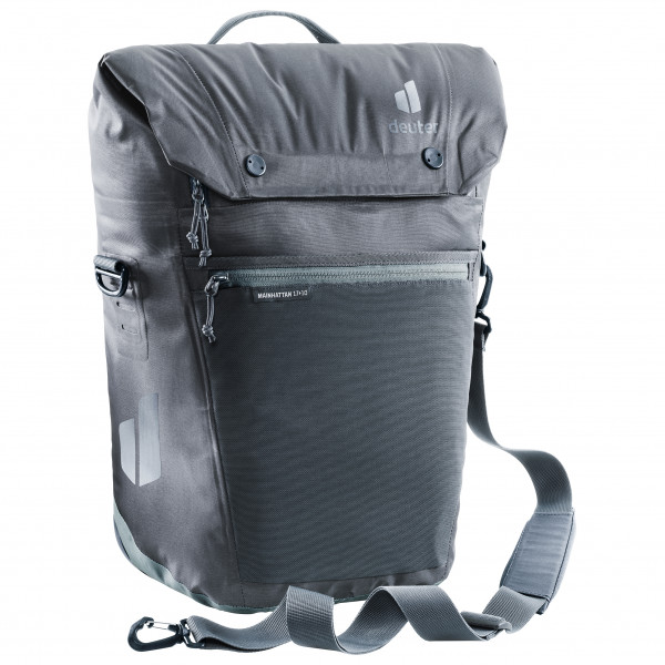 Deuter - Mainhattan 17+10 - Gepäckträgertasche Gr 17+10 l grau