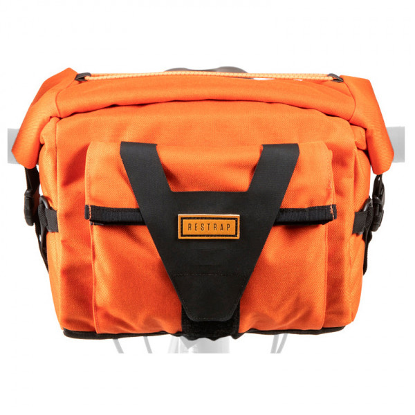 Restrap - Bar Pack - Lenkertasche Gr 10 l orange;schwarz