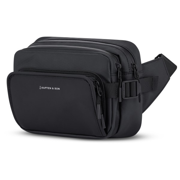 Kapten & Son - Lisbon Crossbody - Hüfttasche schwarz/grau