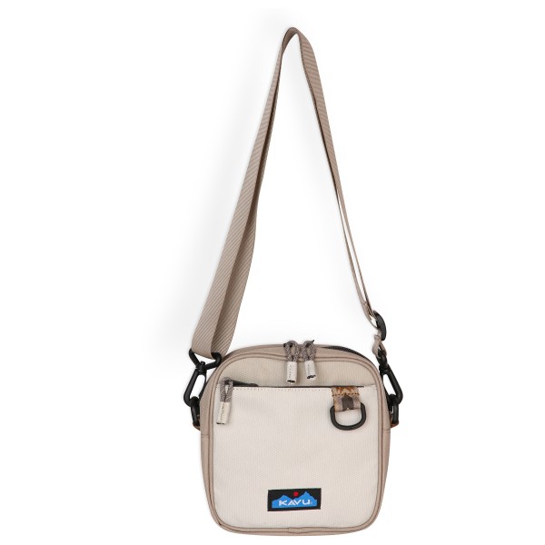 KAVU - Globetrot - Umhängetasche Gr 1 l weiß