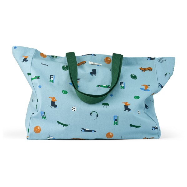 LIEWOOD - Kid's Maxi Totebag - Umhängetasche Gr 54,4 x 46 cm blau/türkis