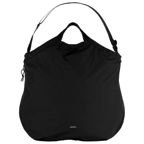 Sandqvist - Grid Tote Bag - Umhängetasche Gr 37 l schwarz