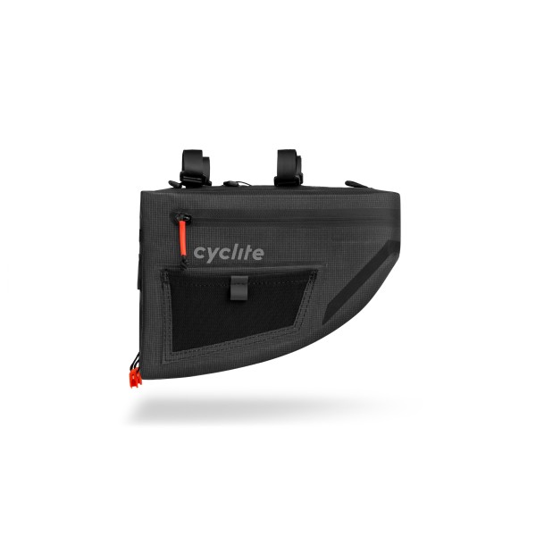 Cyclite - Handle Bar Aero Bag / 02 - Lenkertasche Gr 4,9 l schwarz/grau