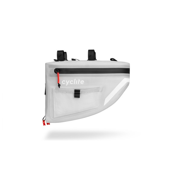 Cyclite - Handle Bar Aero Bag / 02 - Lenkertasche Gr 4,9 l grau;schwarz/grau