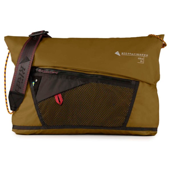 Klättermusen - Grid Messenger Bag - Umhängetasche braun