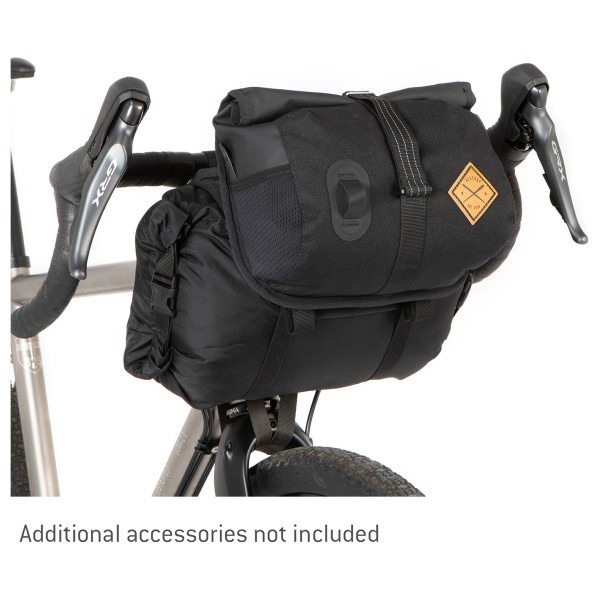 Restrap - Holster Bar Bag Plus - Lenkertasche Gr 18 l grau/schwarz