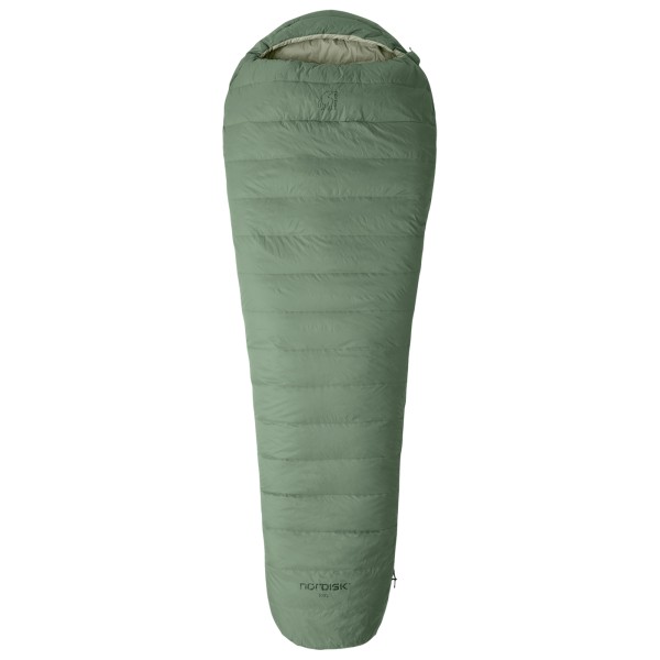 Nordisk - Ides +5° Mummy Sleeping Bag - Daunenschlafsack Gr L - bis 190 cm grün