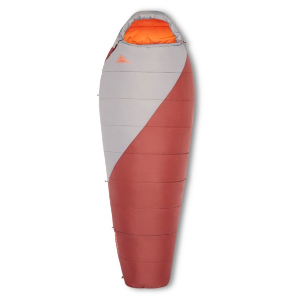 Kelty - Cosmic Synthetic 0 - Kunstfaserschlafsack Gr 214 x 82 cm - Long cherry mahogany / sea spray