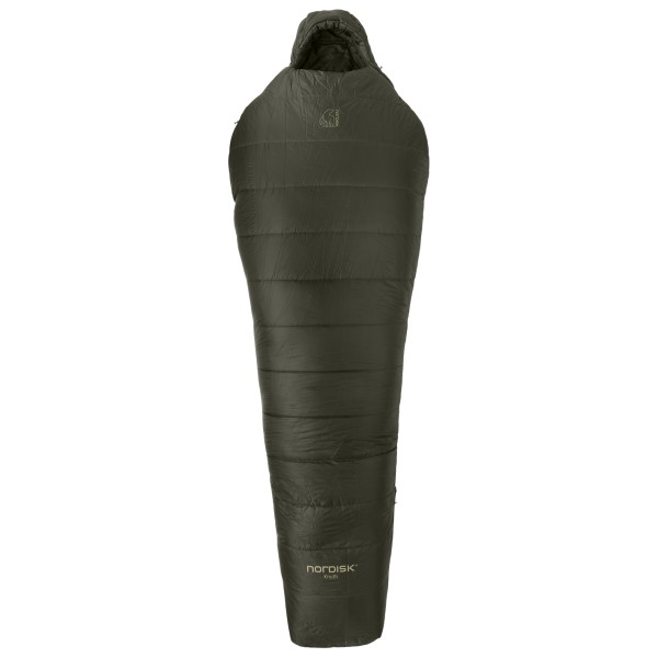 Nordisk - Knuth ±0° Mummy Sleeping Bag - Kunstfaserschlafsack Gr L - bis 190 cm;S - bis 160 cm;XL - bis 205 cm grün