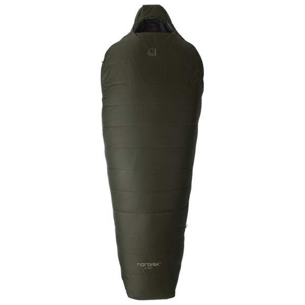 Nordisk - Knuth ±0° Wide Mummy Sleeping Bag - Kunstfaserschlafsack Gr M - bis 175 cm grün