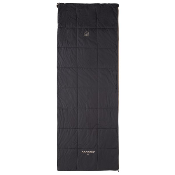 Nordisk - Sif +10° Blanket Sleeping Bag - Kunstfaserschlafsack Gr L - bis 190 cm schwarz