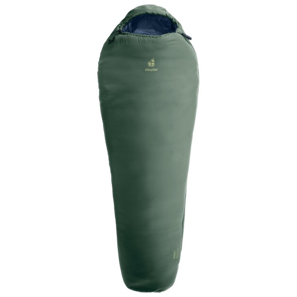 Deuter - Orbit 0C/32F - Kunstfaserschlafsack Gr 208 x 74 x 47 cm ivy /blau