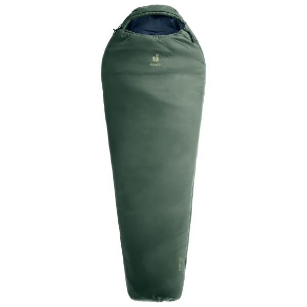 Deuter - Orbit EL +5°C - Kunstfaserschlafsack Gr 220 x 79 x 49 cm ivy /blau