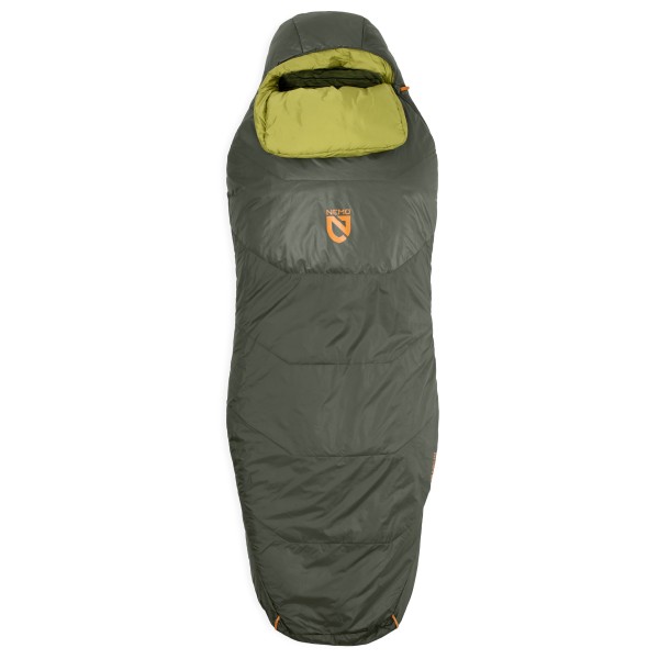 Nemo - Tempo 35 - Kunstfaserschlafsack Gr Long - Bodysize max. 198 cm;Regular - Bodysize max. 183 cm boreal / birch bud